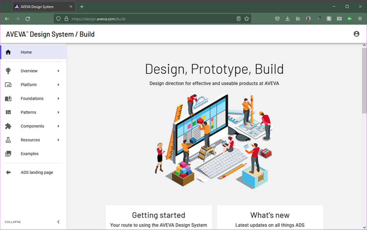 AVEVA Design System Build — home