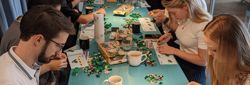 Coffee and Lego workshop
